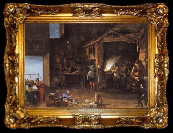 framed  Napoletano, Filippo The Alchemist, ta009-2